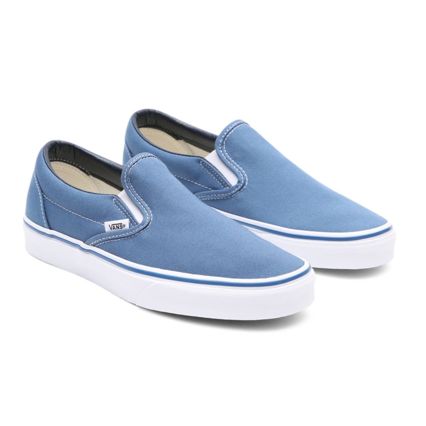 Vans Classic Slip-On Dam Marinblå - Vans Slip On Skor Prisjakt (ATQYB4271)